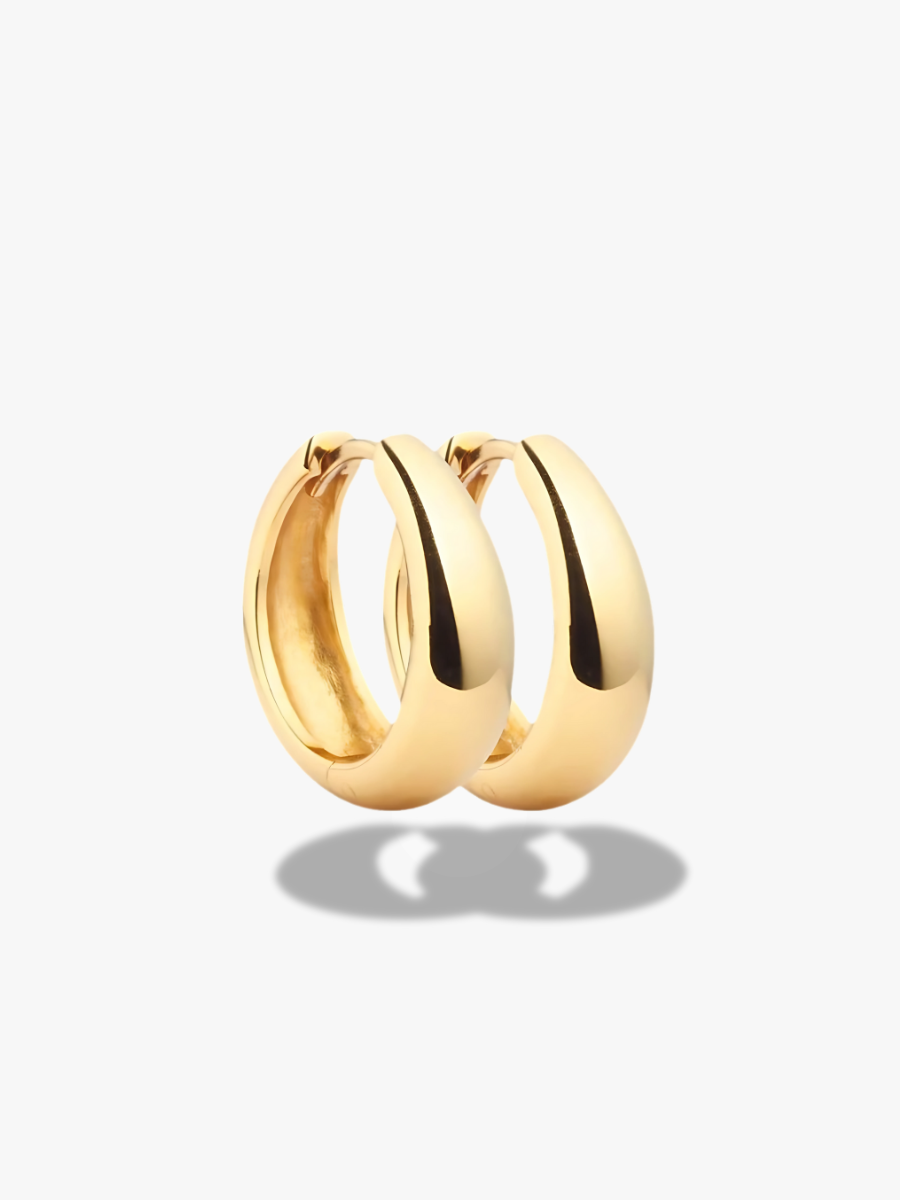 Timeless wide earrings