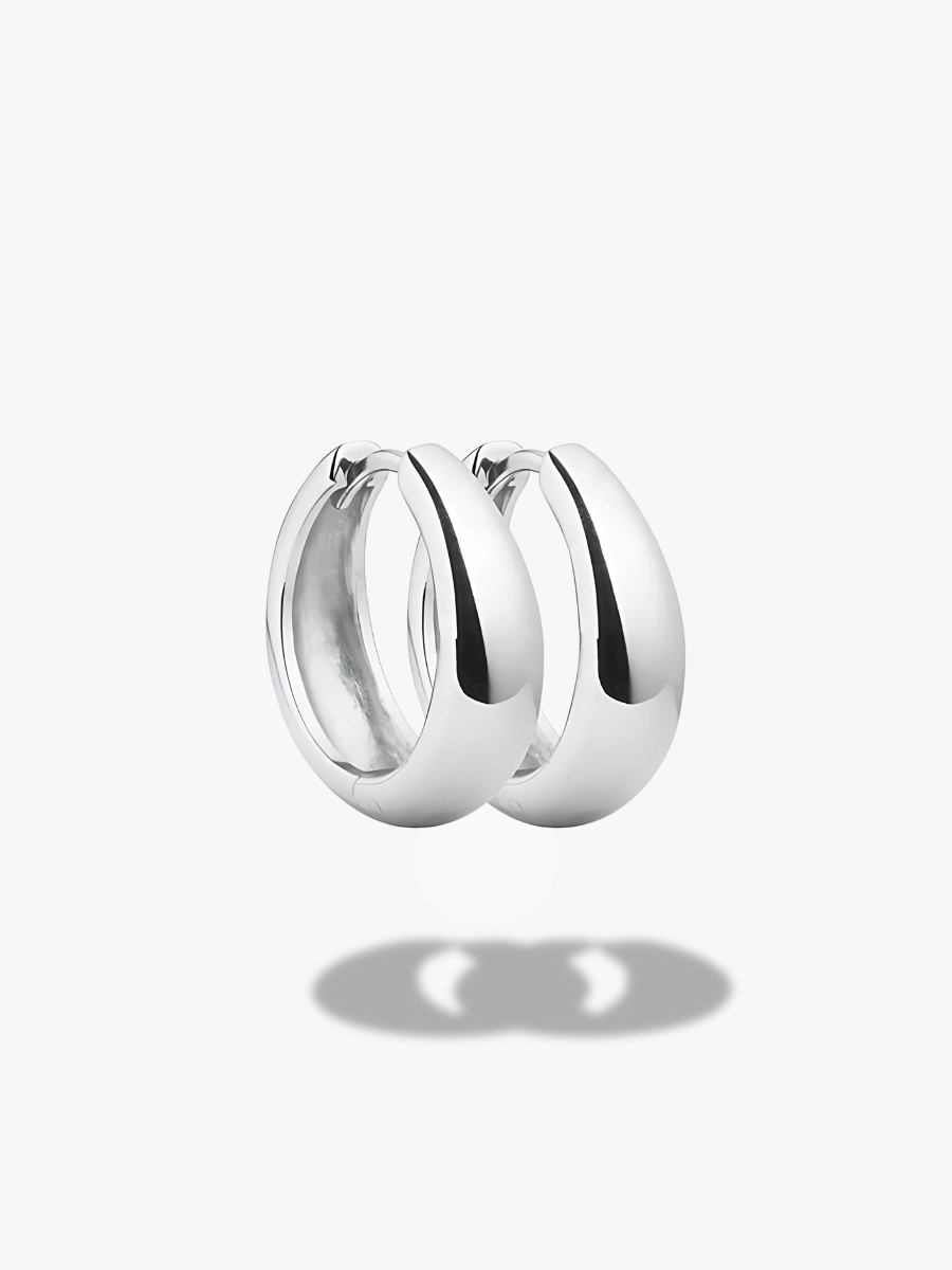 Timeless wide earrings