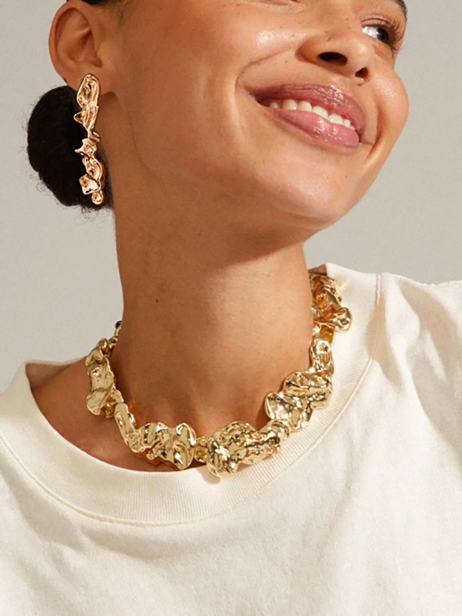 Elena golden-toned necklace