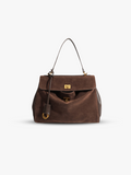 Elegant suede bag