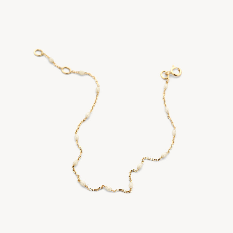 Resin Bead Chain Bracelet