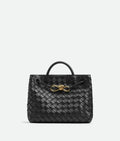 Woven Gold-Knot Tote Bag